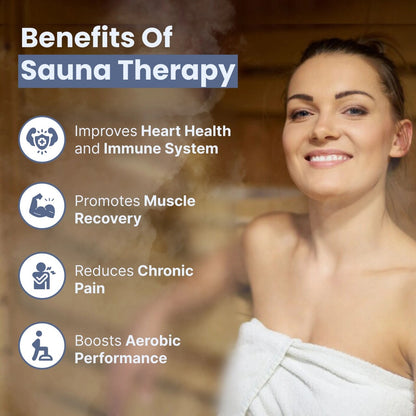 Sauna en barrique ALEKO en pin blanc finlandais pour 6 à 8 personnes avec chauffe-eau électrique UL - 88L x 73W x 79H pouces
