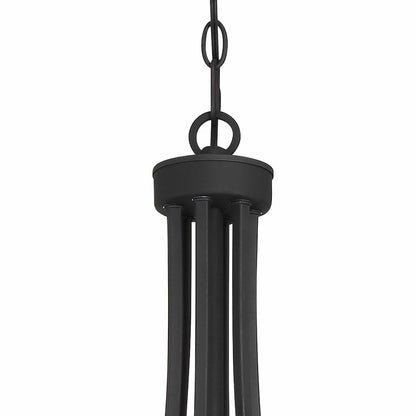 Luminaire à suspension Fidenza à 12 lumières, style ferme moderne, en forme de roue de charrette, avec certification UL - D40'' * H135''