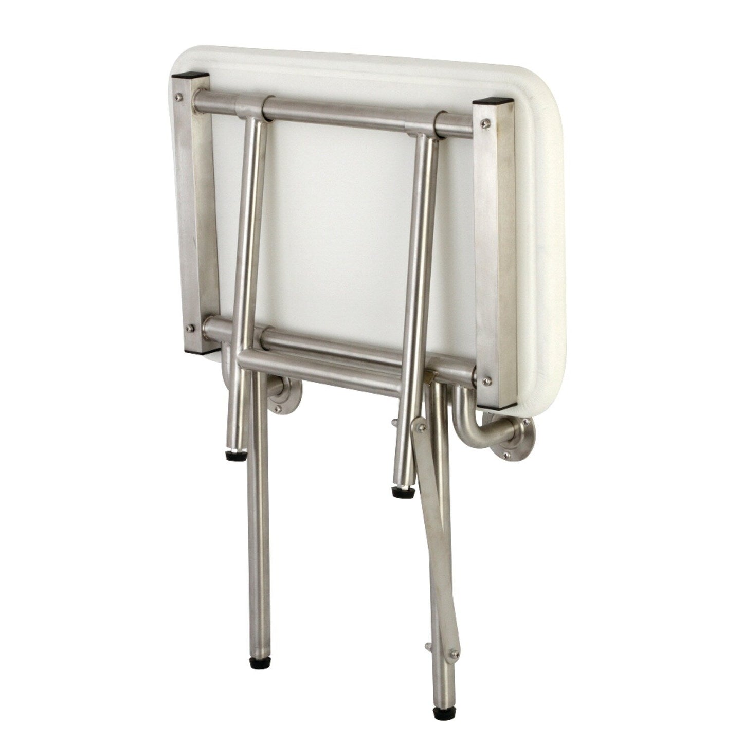 Adascape 22 x 16 siège de douche mural pliable pour personnes obèses avec supports de sol supplémentaires