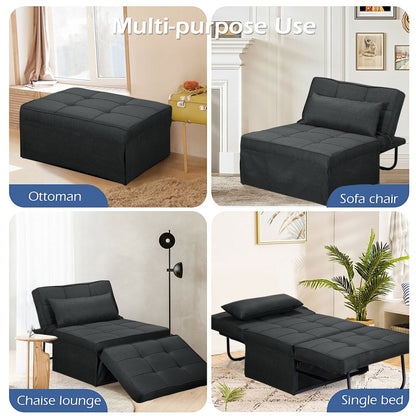 Canapé-lit convertible, canapé-lit, fauteuil, canapé, pouf pliable, fauteuil inclinable pour salon.