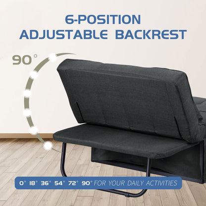 Canapé-lit convertible, canapé-lit, fauteuil, canapé, pouf pliable, fauteuil inclinable pour salon.