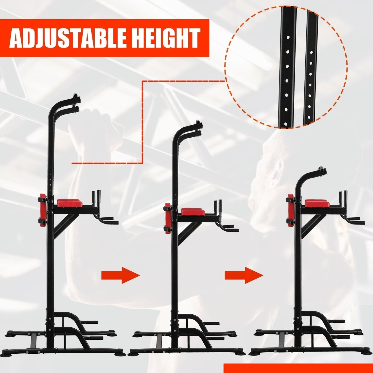 Tour de musculation multifonctionnelle pour la maison Ainfox Power Tower