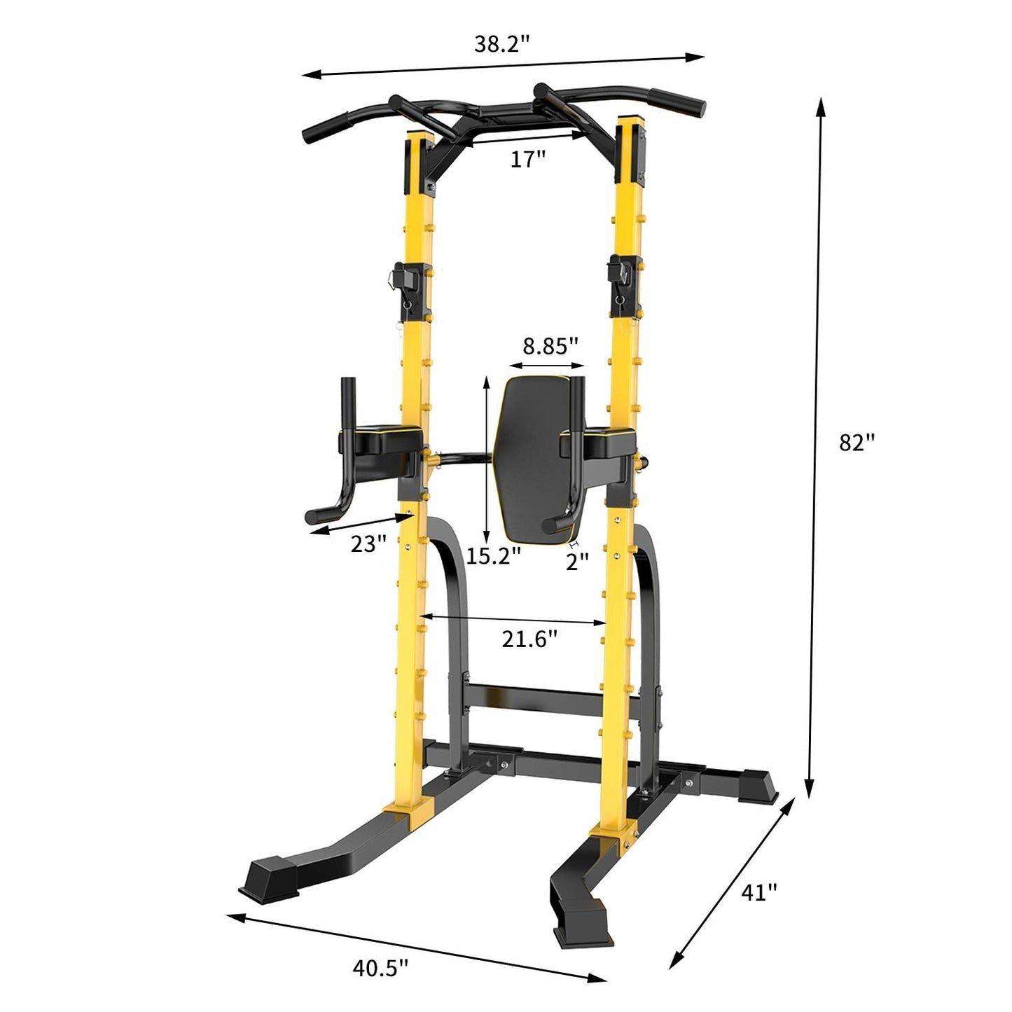 Tour de musculation multifonctionnelle pour la maison Ainfox Power Tower