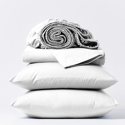 Jeu de draps en coton égyptien ultra-doux et soyeux Aireolux, 1000 fils au pouce carré