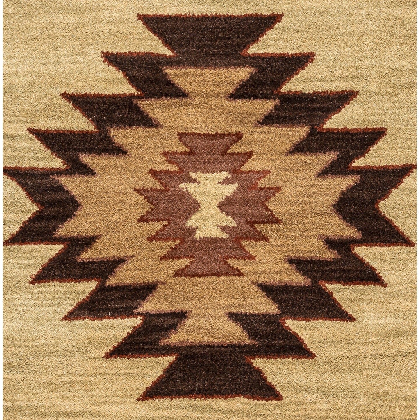 Tapis en laine à poils courts, style sud-ouest, Ryder d'Alora Decor