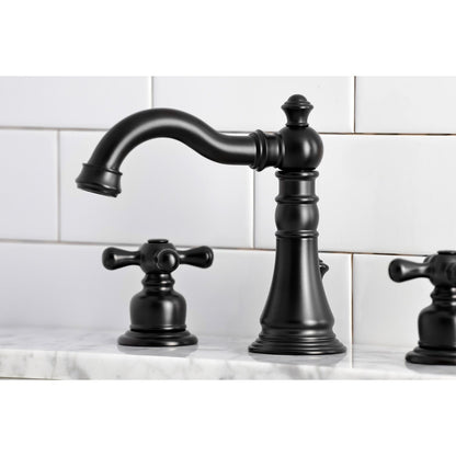 Robinet de salle de bain à large espacement de 8 pouces, style américain classique