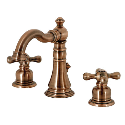Robinet de salle de bain à large espacement de 8 pouces, style américain classique