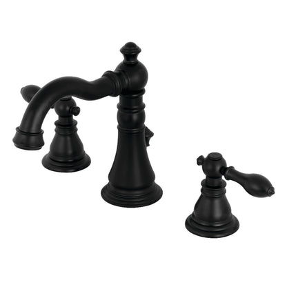 Robinet de salle de bain à large encrage, style américain classique