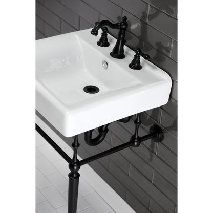 Robinet de salle de bain à large encrage, style américain classique