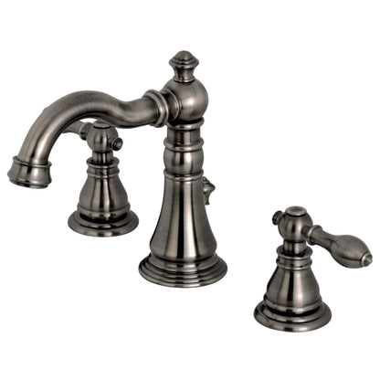 Robinet de salle de bain à large encrage, style américain classique