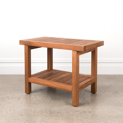 Table/Banc de douche en teck d'Indonésie d'Aurora Home