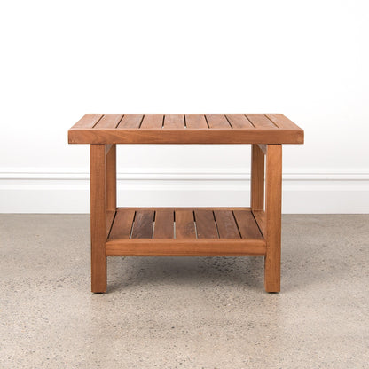 Table/Banc de douche en teck d'Indonésie d'Aurora Home