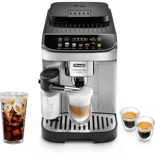 Machine à expresso automatique avec mousseur de lait automatique, broyeur intégré, ECAM29084SB