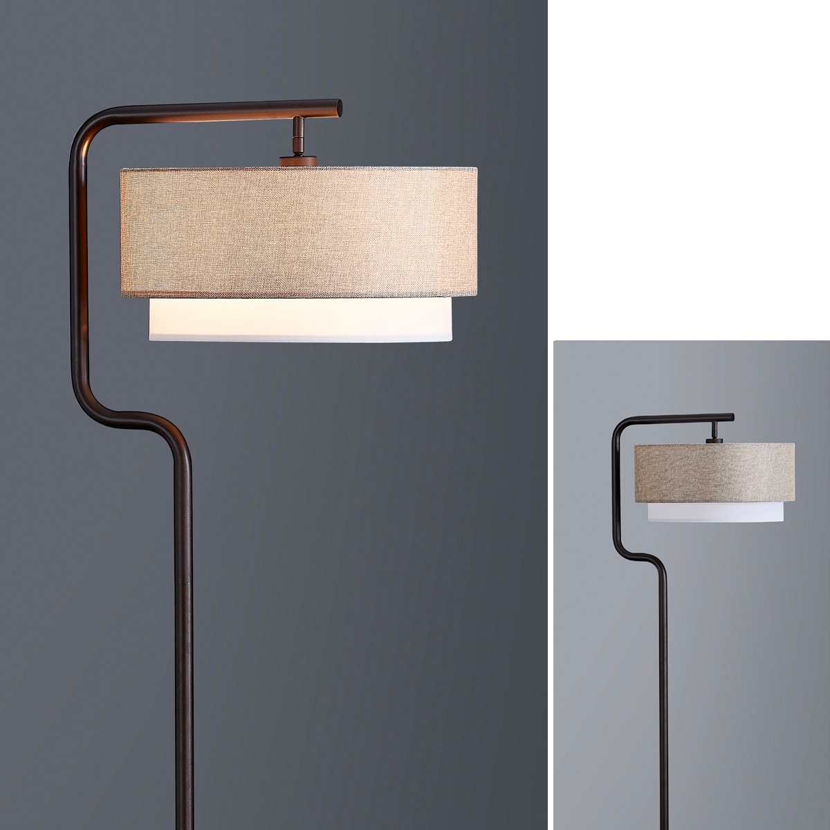 Lampe de sol en métal Aviate 63H