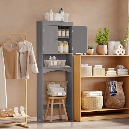 Meuble de rangement pour salle de bain, meuble de rangement pour WC, étagère de salle de bain au-dessus des toilettes, gain de place pour WC