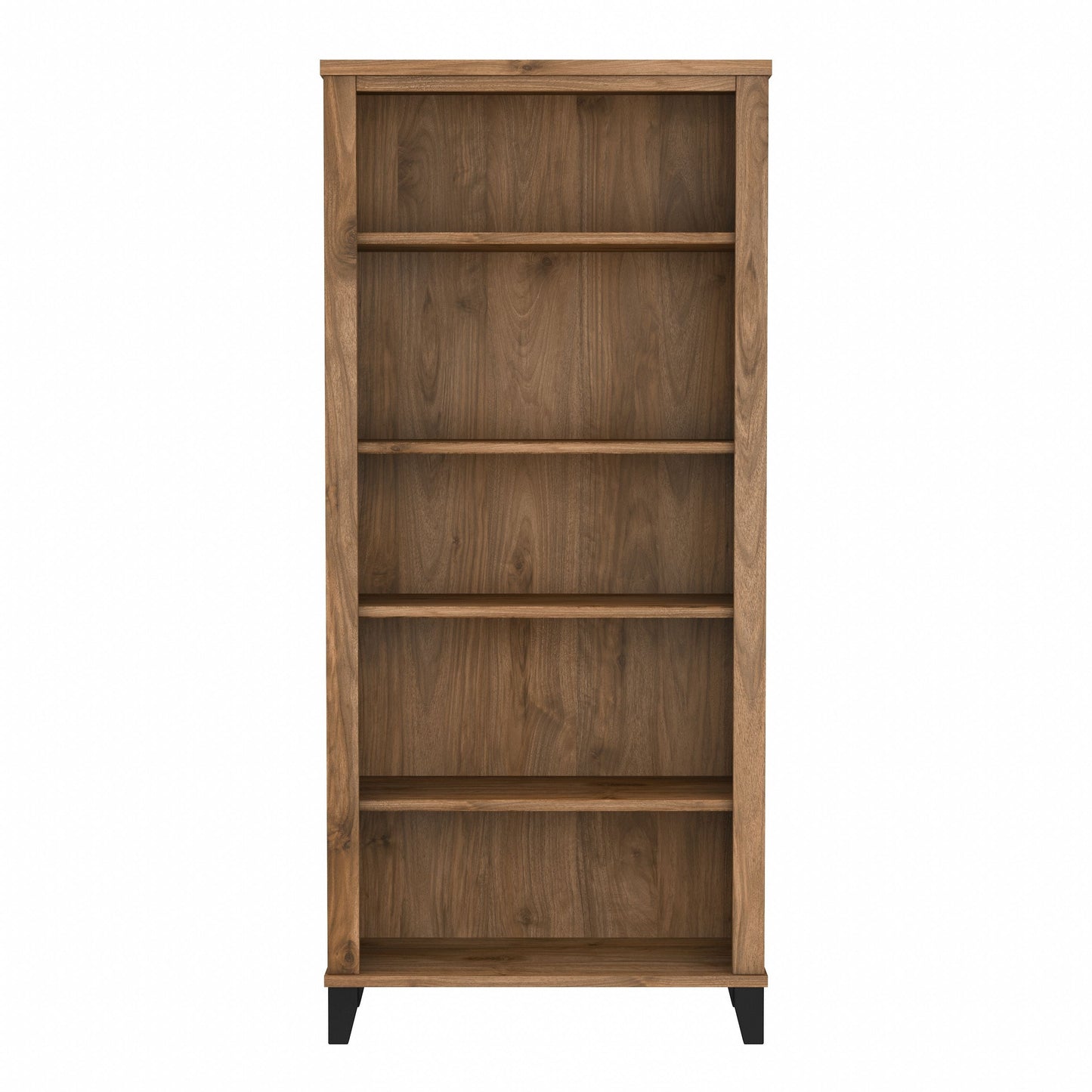 Étagère à livres Bush Furniture Somerset, 5 niveaux, avec étagères réglables