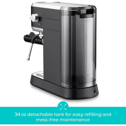 Machine à expresso CASABREWS CM5418 20 bars avec buse vapeur pour faire mousser le lait