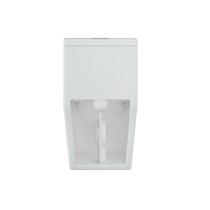 CB HOME 24'' Toilettes compactes monobloc, chasse d'eau double, siphon moderne, hauteur confortable de 16,5'', avec siège à fermeture amortie.