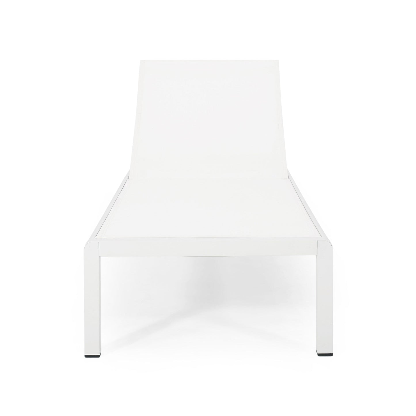 Chaise longue d'extérieur en aluminium Cape Coral (lot de 2) par Christopher Knight Home - 77,56 L x 25,20 l x 11,80 h (cm)