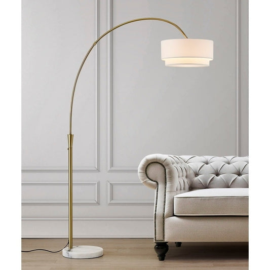 Lampe de sol à arche de 81 pouces Flam de Carson Carrington