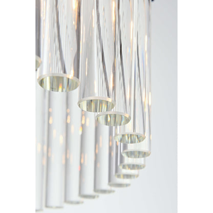 Luminaire suspendu en cristal Casandra à 5 lumières