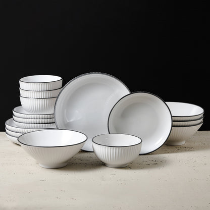 Service de table en grès Lustra de Christian Siriano