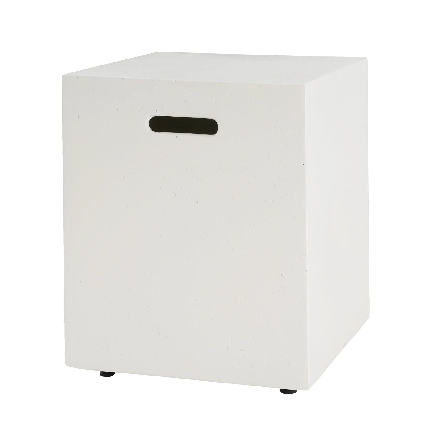 Christopher Knight Home - Table d'appoint en béton léger pour réservoir d'eau, modèle Aidan, pour extérieur