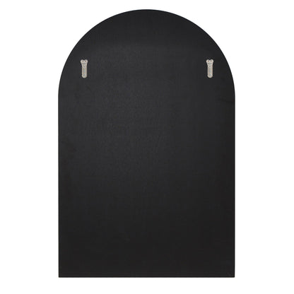 Miroir mural en métal à arche de Concord avec étagère de iNSPIRE Q Bold