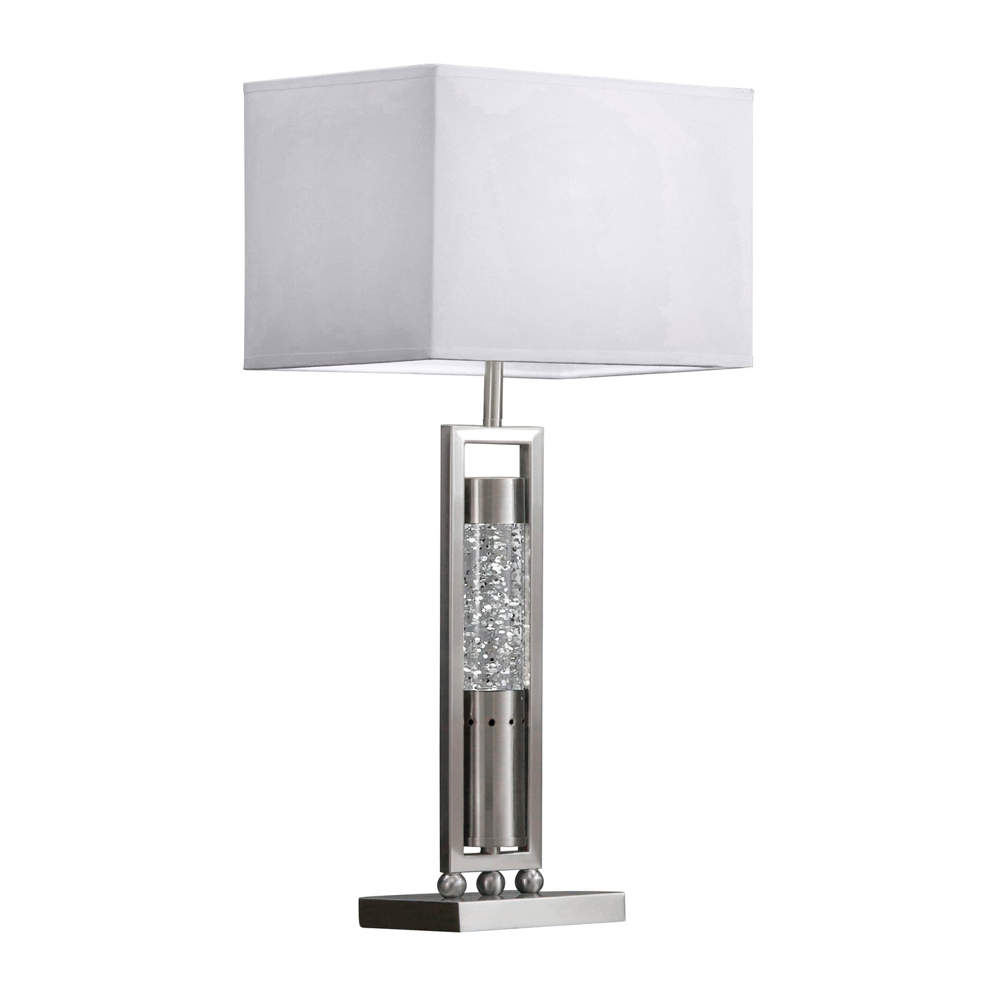 Lampe de table d'appoint à abat-jour rectangulaire Conover