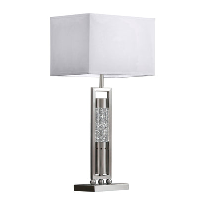Lampe de table d'appoint à abat-jour rectangulaire Conover