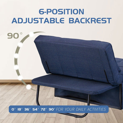 Canapé-lit convertible, canapé-lit, fauteuil, canapé, pouf pliable, fauteuil inclinable pour salon.