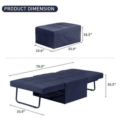 Canapé-lit convertible, canapé-lit, fauteuil, canapé, pouf pliable, fauteuil inclinable pour salon.