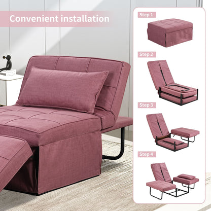 Canapé-lit convertible, canapé-lit, fauteuil, canapé, pouf pliable, fauteuil inclinable pour salon.