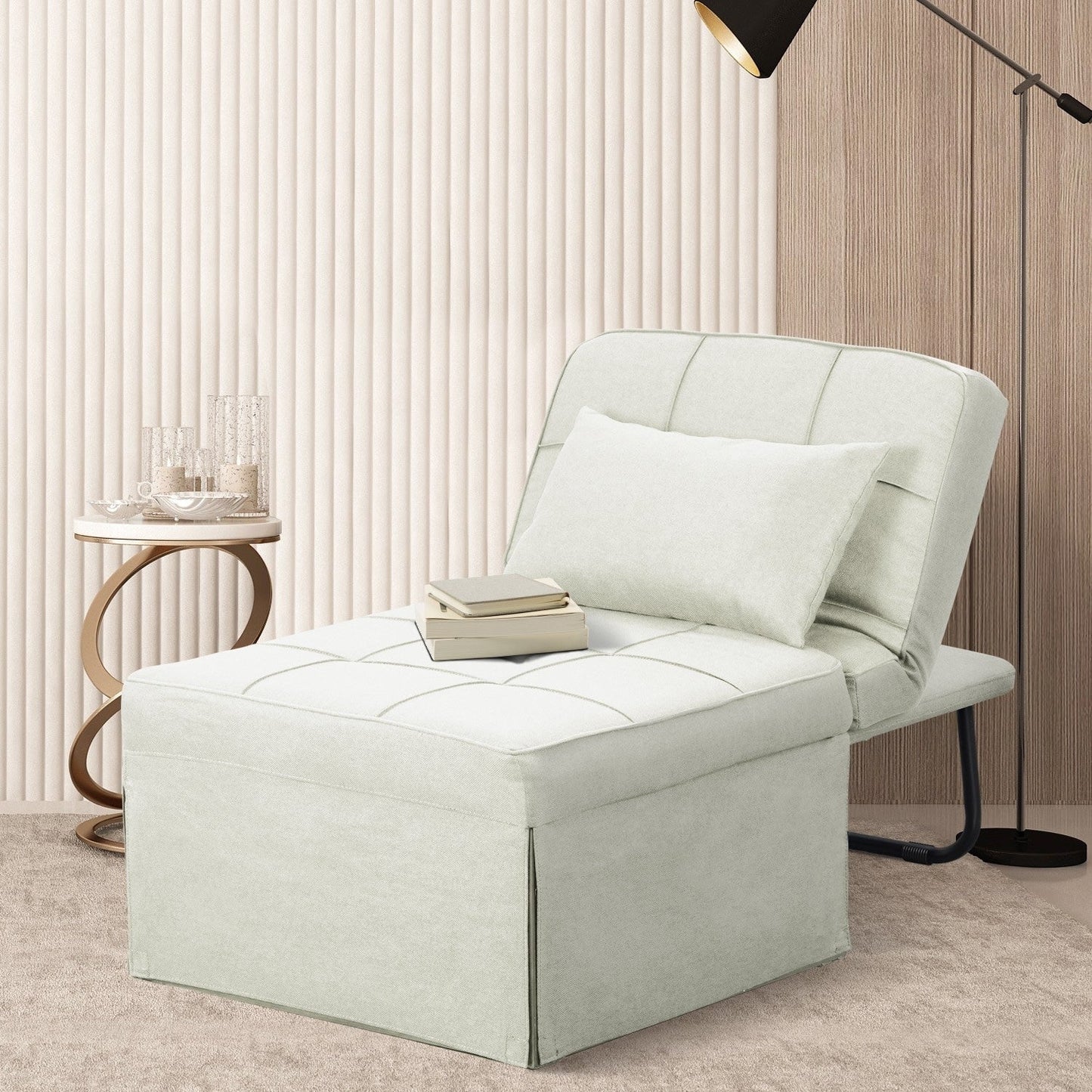 Canapé-lit convertible, canapé-lit, fauteuil, canapé, pouf pliable, fauteuil inclinable pour salon.