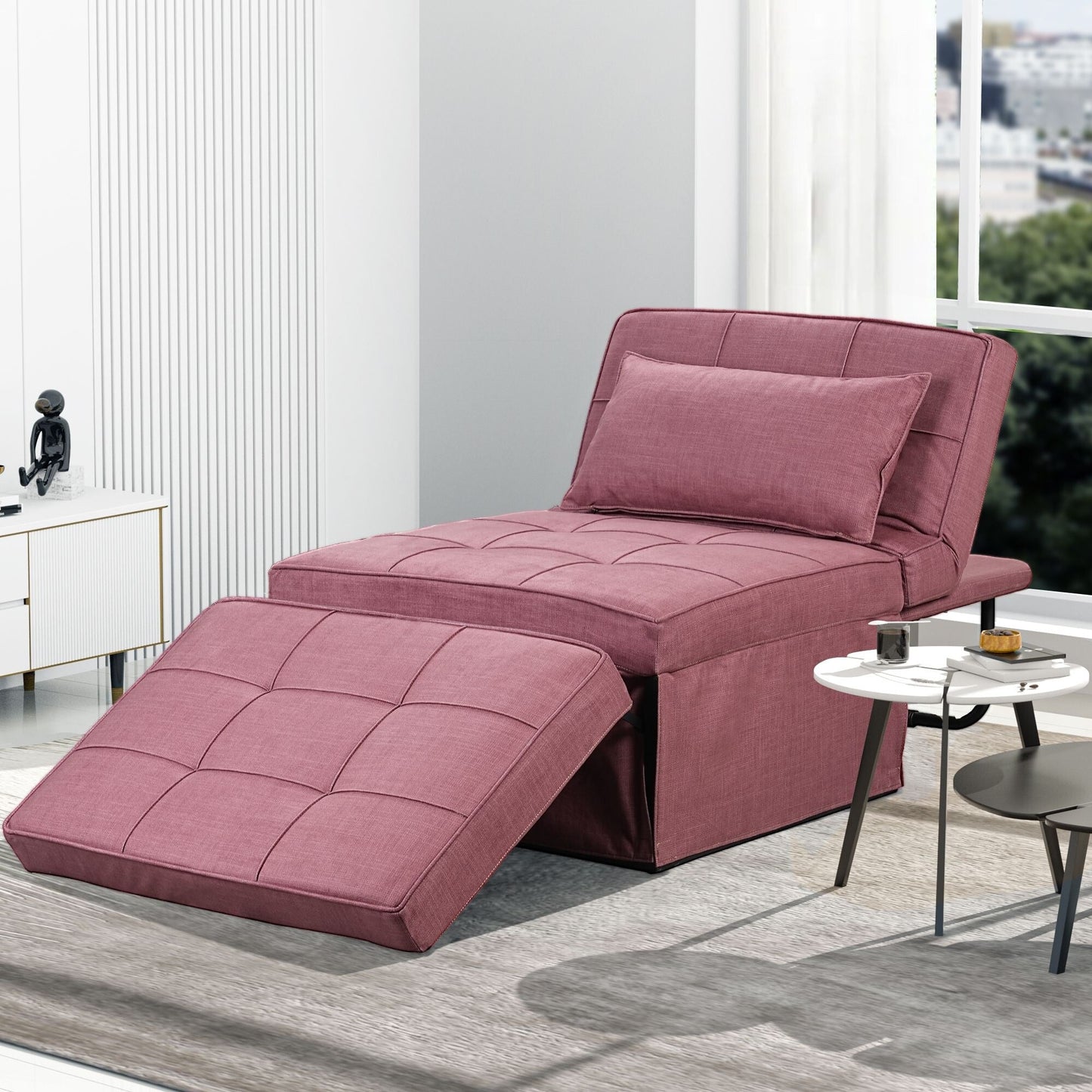 Canapé-lit convertible, canapé-lit, fauteuil, canapé, pouf pliable, fauteuil inclinable pour salon.