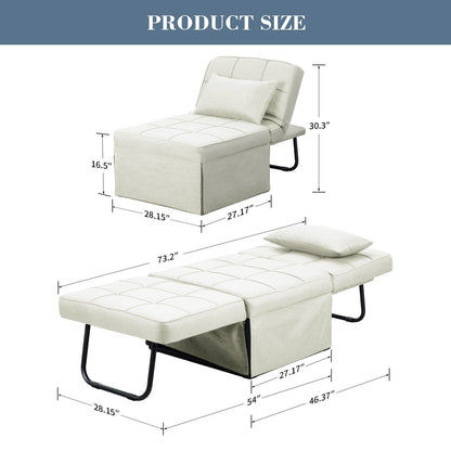 Canapé-lit convertible, canapé-lit, fauteuil, canapé, pouf pliable, fauteuil inclinable pour salon.