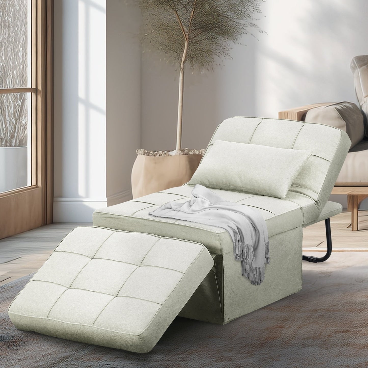 Canapé-lit convertible, canapé-lit, fauteuil, canapé, pouf pliable, fauteuil inclinable pour salon.