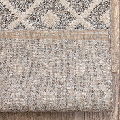 Tapis de couloir sur mesure Harlow Trellis, style moderne, pour escalier
