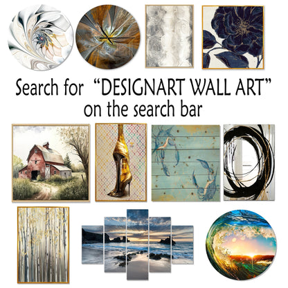 Designart Peinture sur toile représentant une nature morte de poterie et de fleurs I Tree