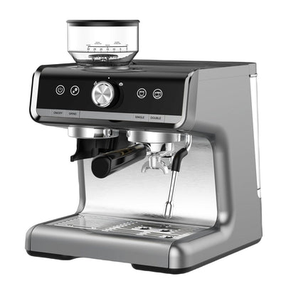 Machine à café expresso, avec broyeur, réservoir d'eau de 2,8 L