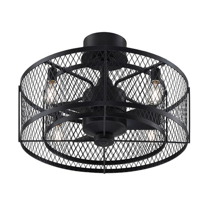 Ventilateur de plafond Fanimation Studio Collection Vintere en bronze vieilli à 4 lumières