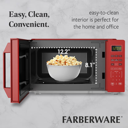 Four à micro-ondes compact de 700 watts de Farberware