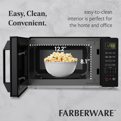 Four à micro-ondes compact de 700 watts de Farberware