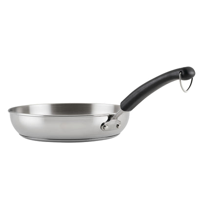 Ensemble de casseroles et poêles en acier inoxydable Brilliance de Farberware, 10 pièces