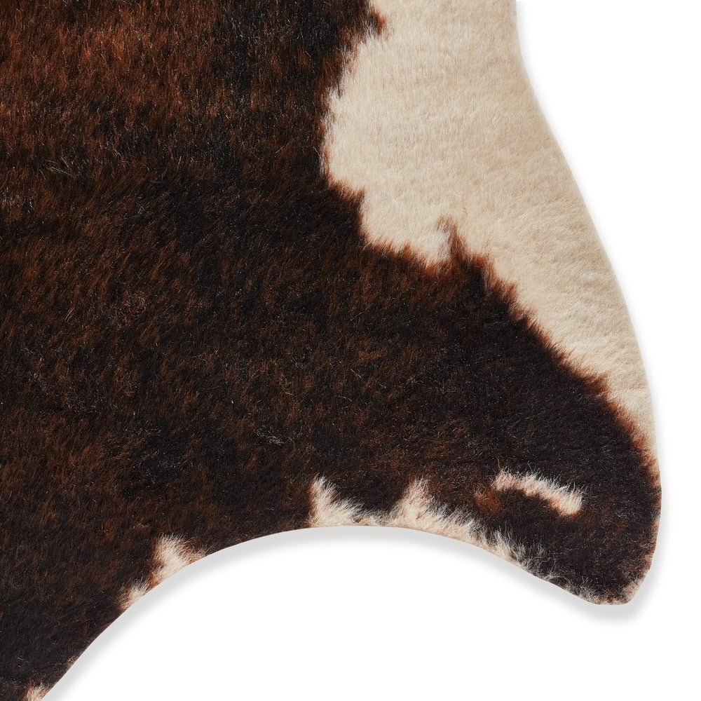 Tapis de sol imitation peau de vache Yosemite d'Alexander Home