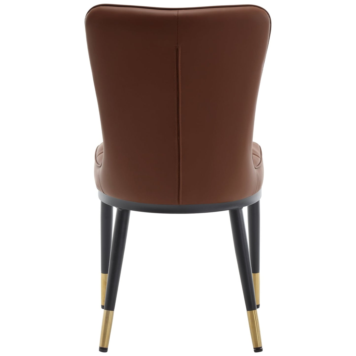 Lot de 2/4 chaises de salle à manger recouvertes de simili cuir