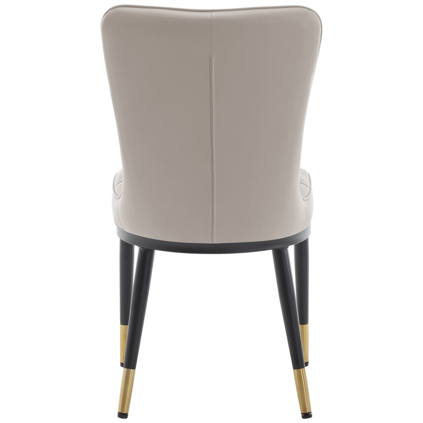 Lot de 2/4 chaises de salle à manger recouvertes de simili cuir