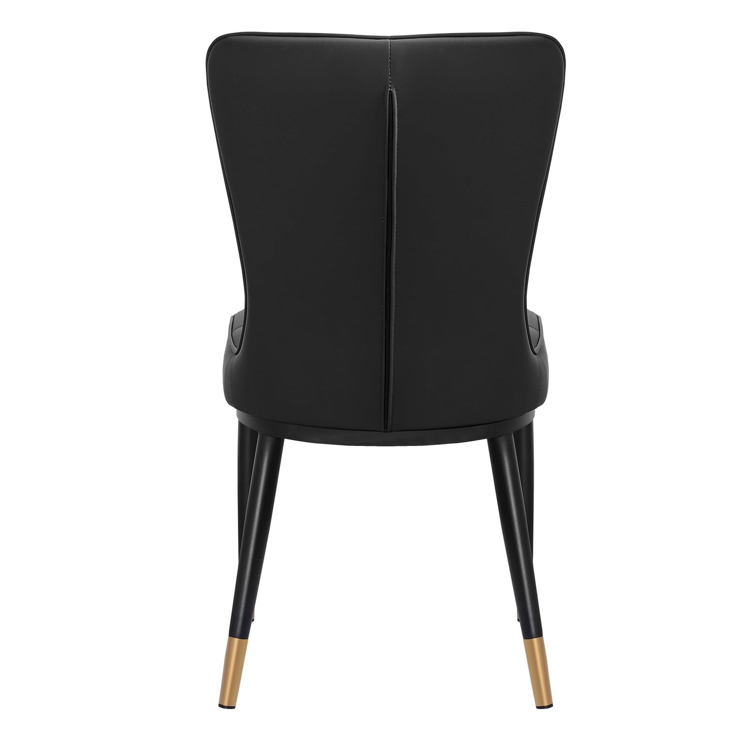 Lot de 2/4 chaises de salle à manger recouvertes de simili cuir