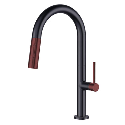 Robinet de cuisine à tirage vertical à simple commande de Fine Fixtures