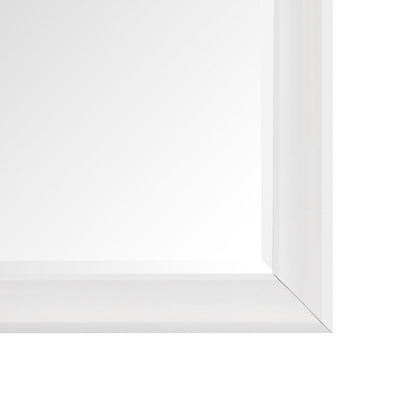 Grand miroir mural rectangulaire avec cadre - Miroir pleine longueur pour chambre à coucher et dressing